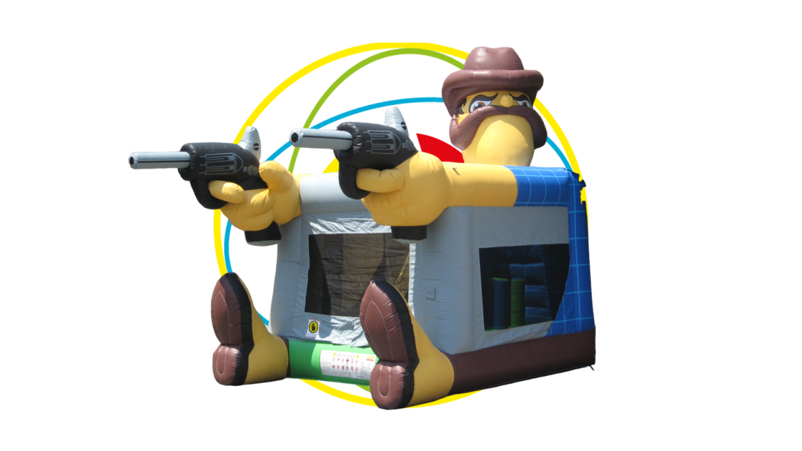 Location de structures gonflables avec toboggan pour un gouter d'enfants à Aubagne 13400