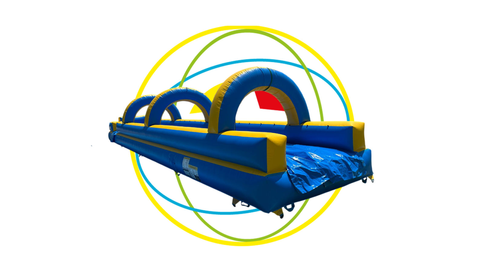 Location de jeux gonflables de Noël pour marchés festifs et écoles dans une commune à Toulon 83 dans le Var