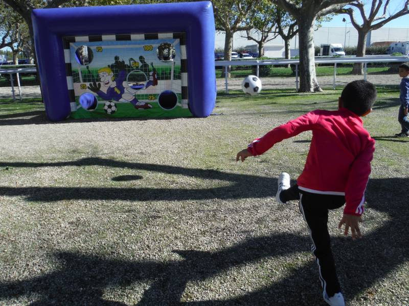 Animation tir au but pour kermesse d'école à Marseille, Allauch et Le rove