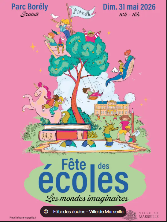 affiche fete des écoles marseille