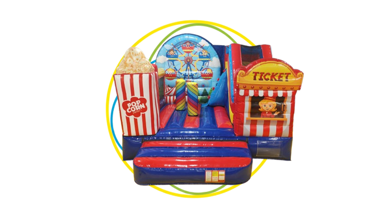 Animation gonflable enfants Combo Kermesse – kermesse scolaire dans le Var