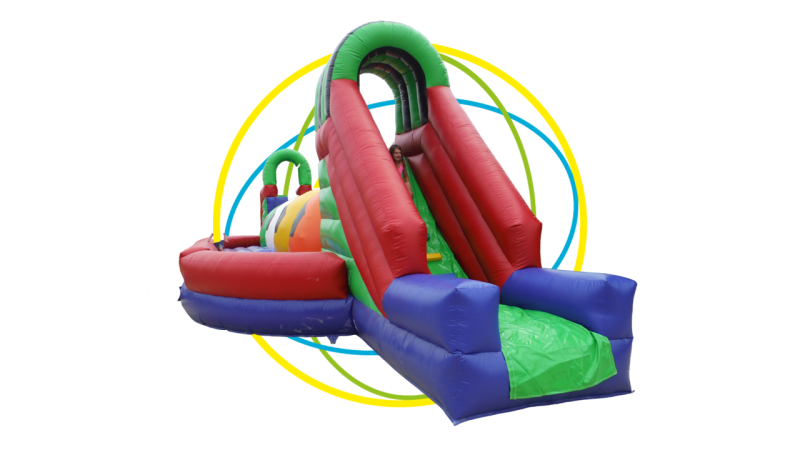 structure gonflable sportive DEFI BOULE WIPEOUT, animation sportive en location à Marseille, Bandol et Aix en Provence