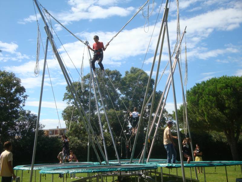 louer un trampoline 4 pistes à Marseille Allauch et Auriol
