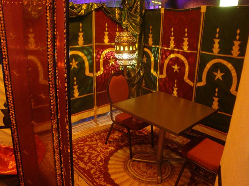 Location décoration orientale pour soirée et événements à Marseille, Toulon et Aix en Provence