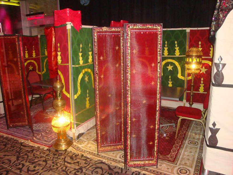 Location décoration orientale pour soirée et événements à Marseille, Toulon et Aix en Provence