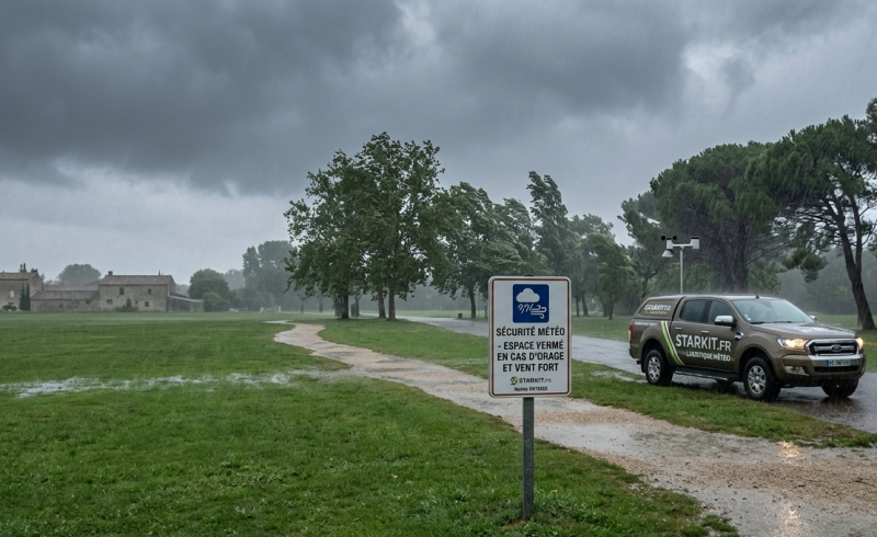 Météo et châteaux gonflables : Starkit vous explique les règles de sécurité