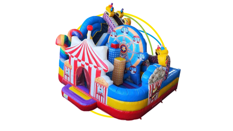 Maxi Kermesse – parc gonflable géant pour animation événementielle à Marseille et en Bouches-du-Rhône