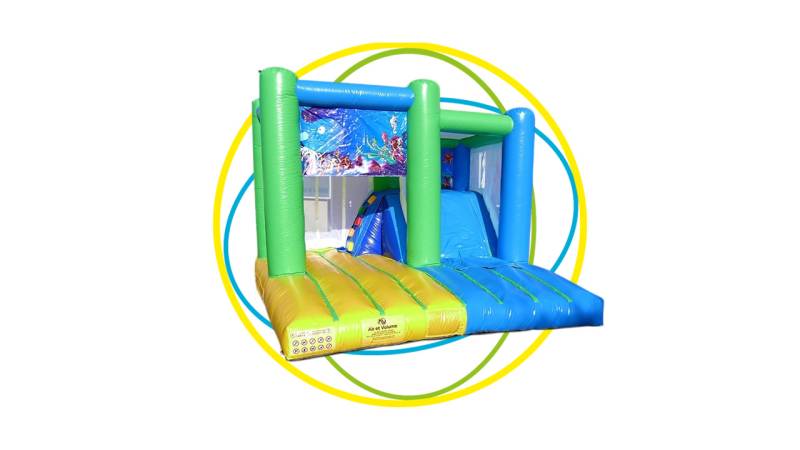 Gonflable pour anniversaire d'enfants à Gemenos et Cuges les pins