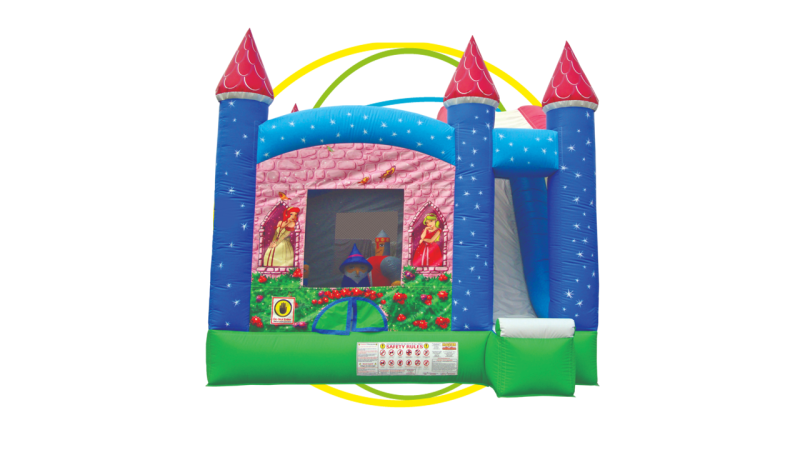 Module gonflable princesse à Monteux – animation enfants Vaucluse