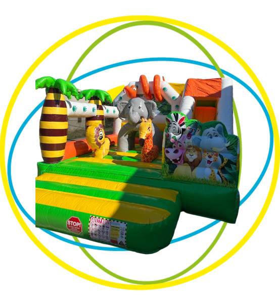 location château gonflable pour anniversaire à Cassis, Allauch et la Ciotat