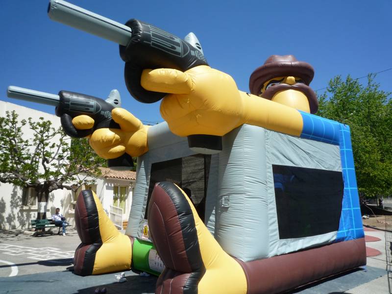 Structure gonflable western Carpentras – location animation enfants