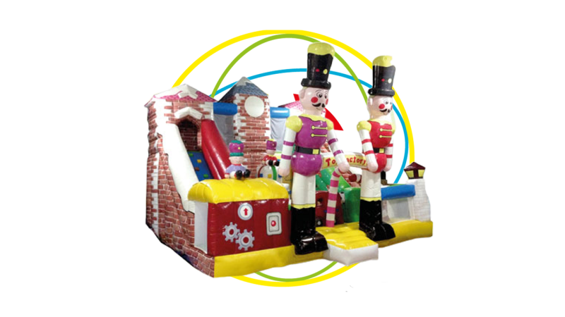 location toboggan géant TOYS FACTORY pour arbre de noël et fête de fin d'année à Marseille, Toulon et Monaco