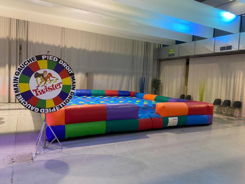 Animation orginale TWISTER GEANT XXL dans le var pour tous vos événements