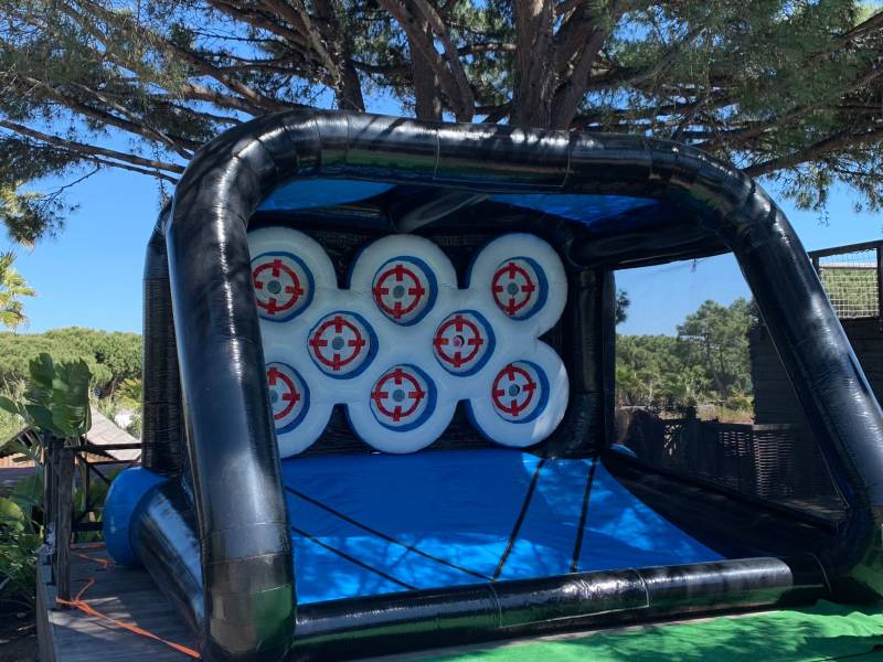 animation sportive avec cible interactive pour entreprise à Toulon, Hyères et Bandol dans le Var