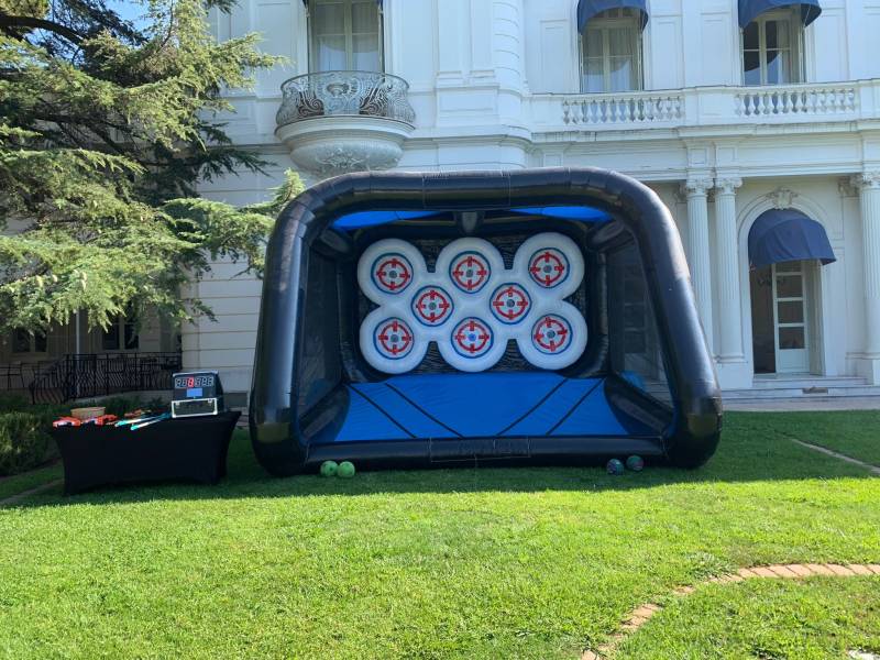 Structure gonflable sportive ARENE COMBI SPORT IPS pour animation à Toulon, Marseille et Aix en provence