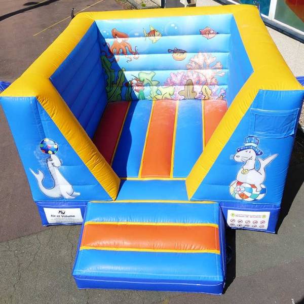 petit château gonflable en location à marseille, La Ciotat et Sanary