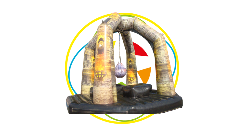 animation DEMOLITION MAN, attraction ludique et sportive dans le Var et les Bouches du Rhône