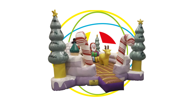 Igloo du Pôle Nord – structure gonflable immersive pour animation de Noël en Bouches-du-Rhône, idéal pour événements à Marseille et Aix-en-Provence