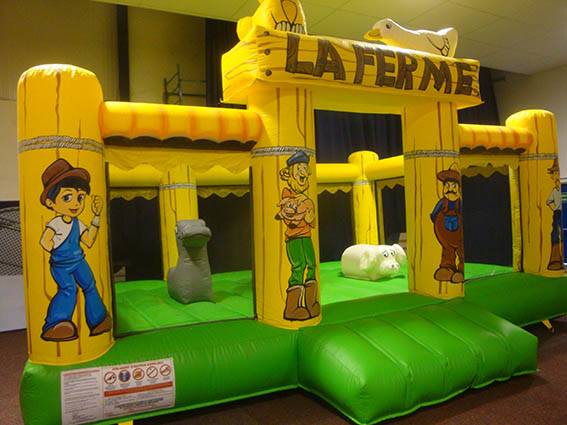 location château gonflable pour comité des fêtes à Roquevaire et au Castellet 