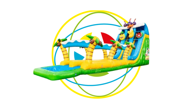 animation aquatique toboggan géant à Aubagne, Bandol et Gémenos