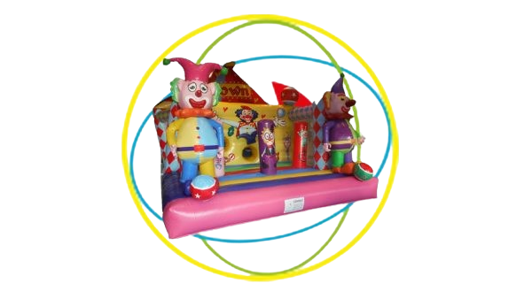 Château gonflable La Piste aux Clowns à Brignoles – animation enfants Var