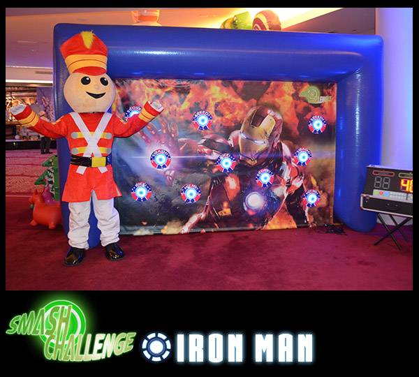 Animation interactive MUR SMASH CHALLENGE IPS, venez tester vos reflexes