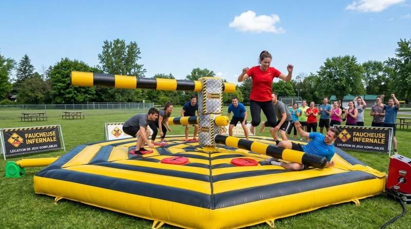 animation FAUCHEUSE INFERNALE pour événements en région paca