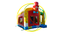 Notre zone d'activité pour ce service Location de structures gonflables avec toboggan pour un gouter d'enfants à